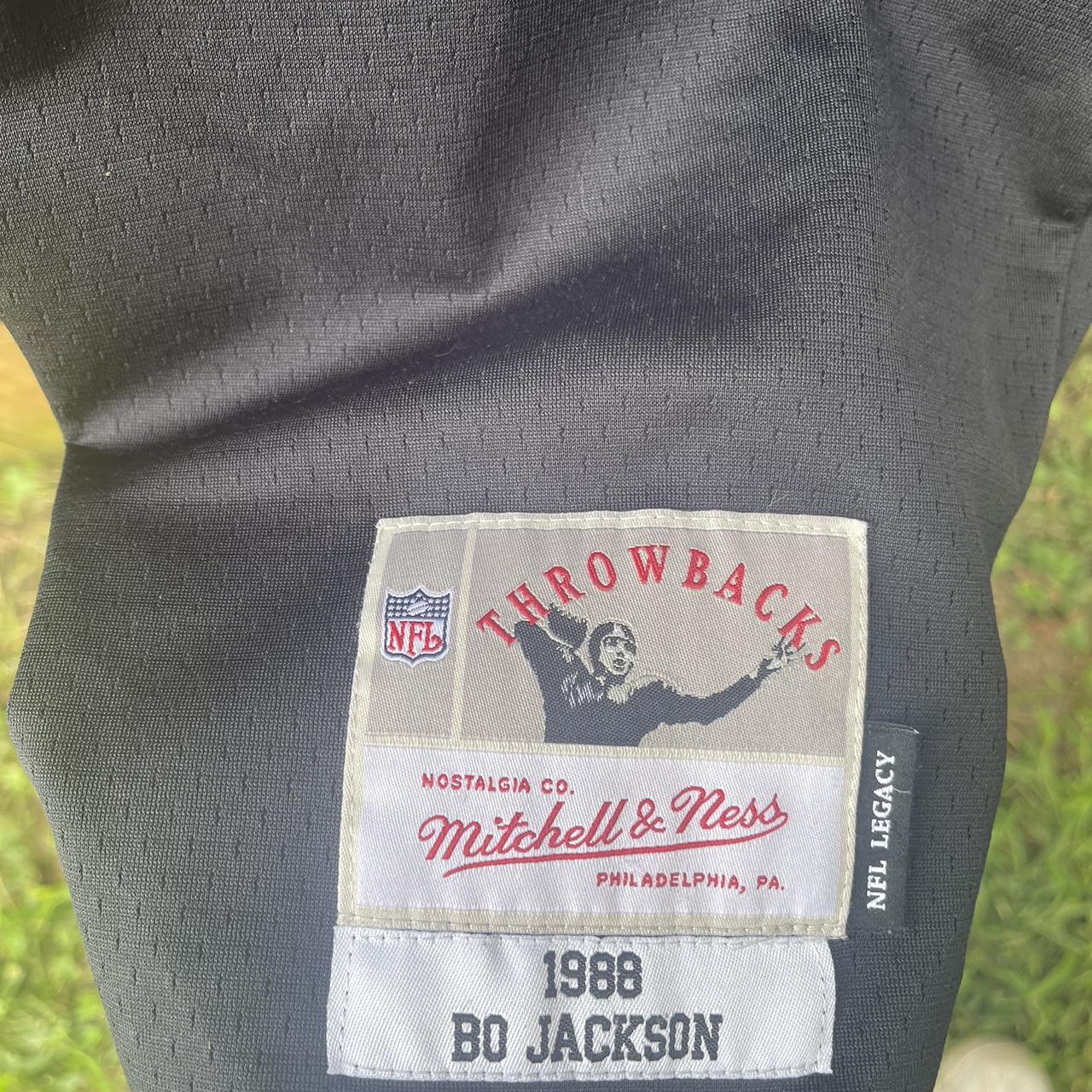 Vintage Mitchell & Ness Nostalgia Raiders Bo Jackson - Depop