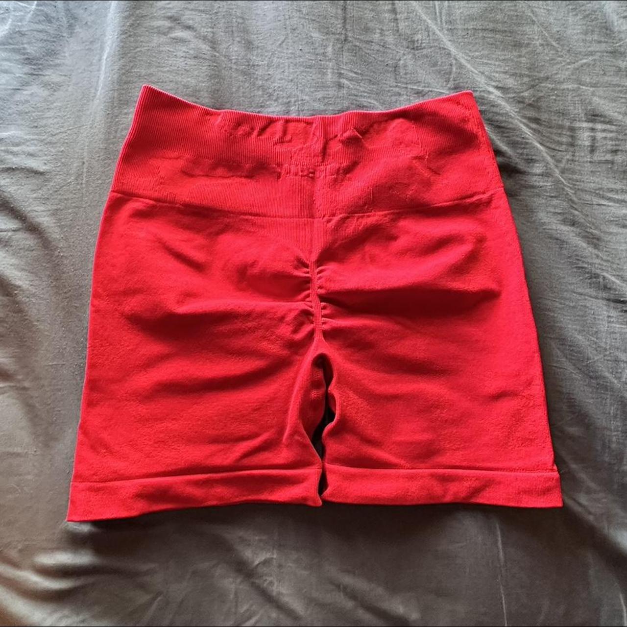 ️NO PAYPAL PAYMENTS PLZ ️ aurola shorts in bright red Depop