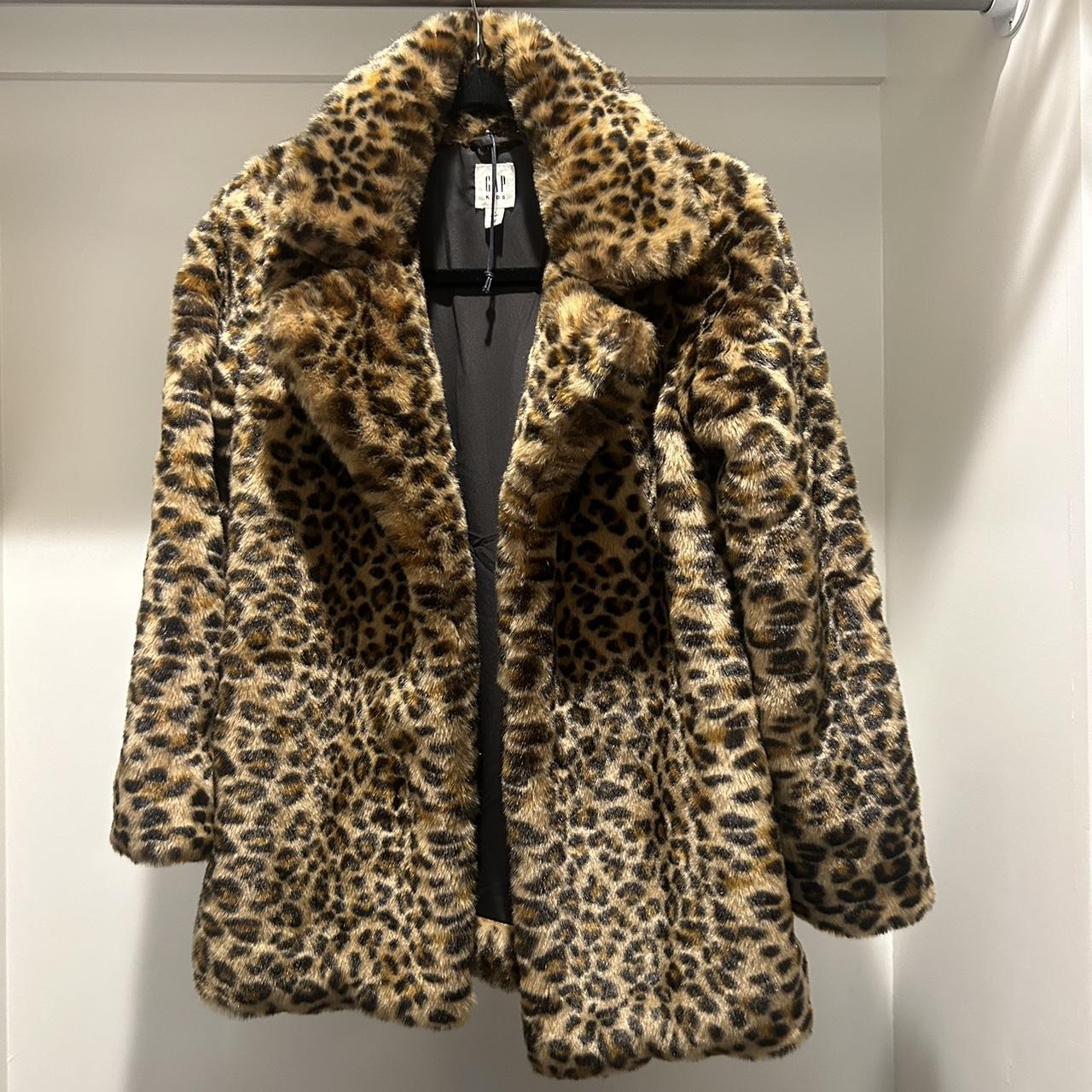 Gap cheap cheetah coat