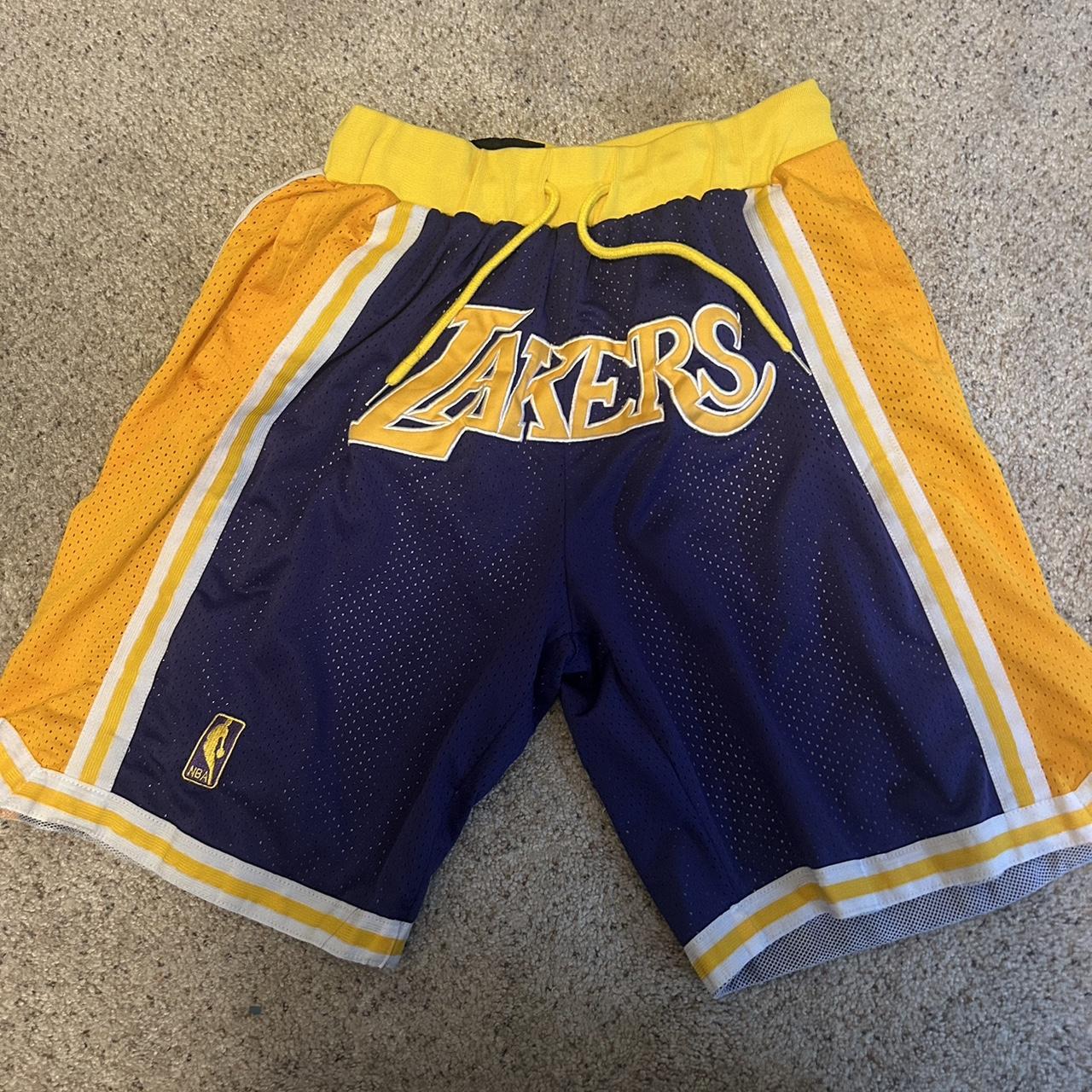 Los Angeles Lakers Mitchell & Ness Just Don Lakers... - Depop