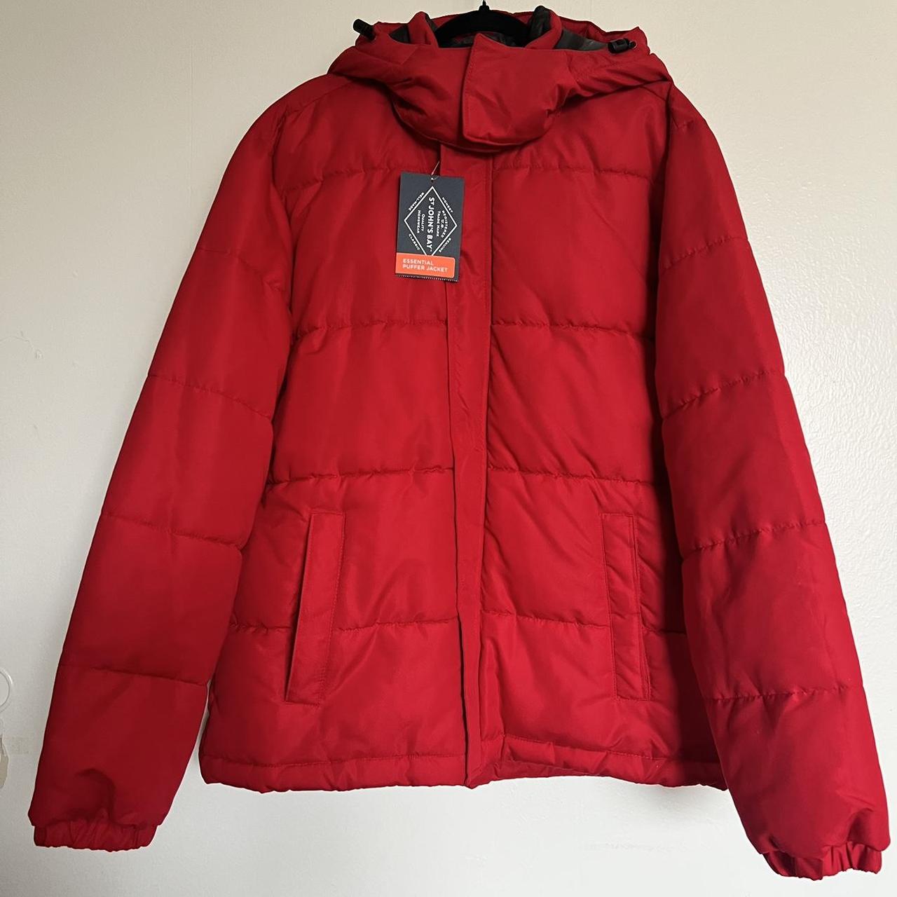 St john's bay puffer on sale jacket