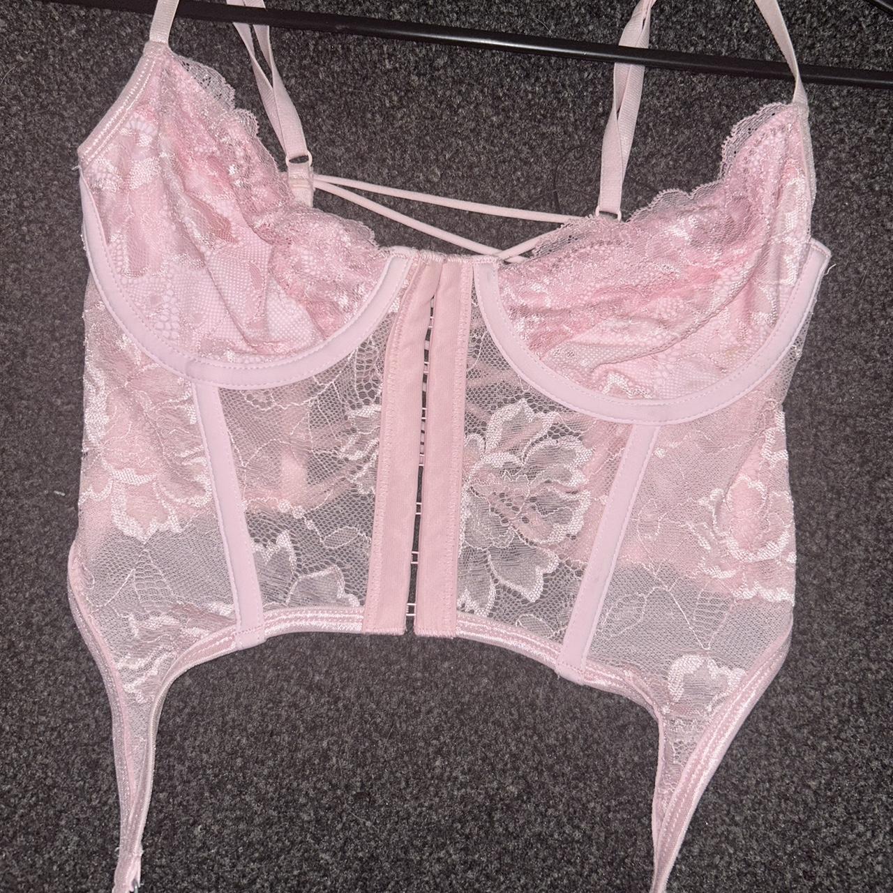 Glassons Pink Garter Corset Bnwt #clubbing #party - Depop