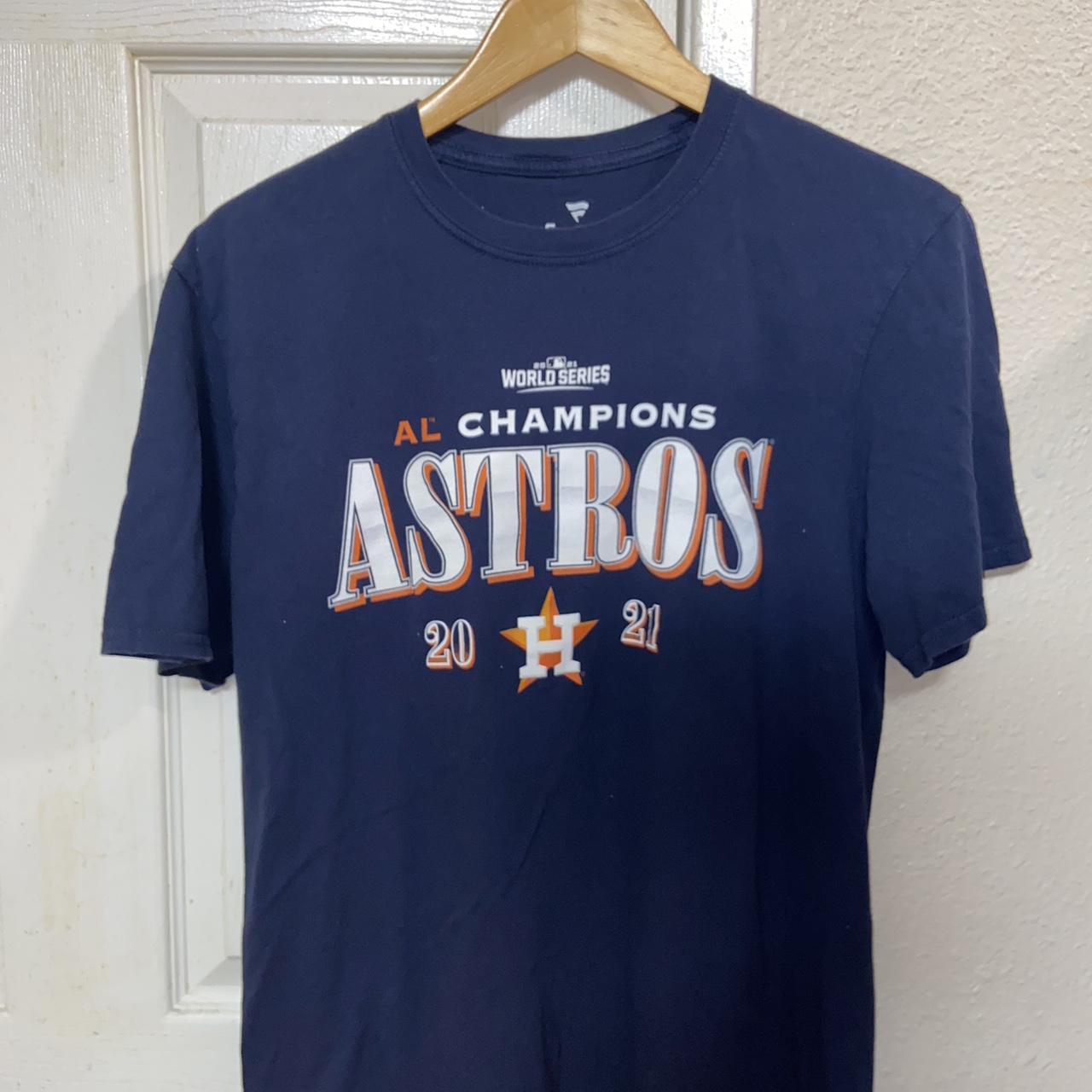 Houston Astros MLB True Fans series jersey Blue - Depop