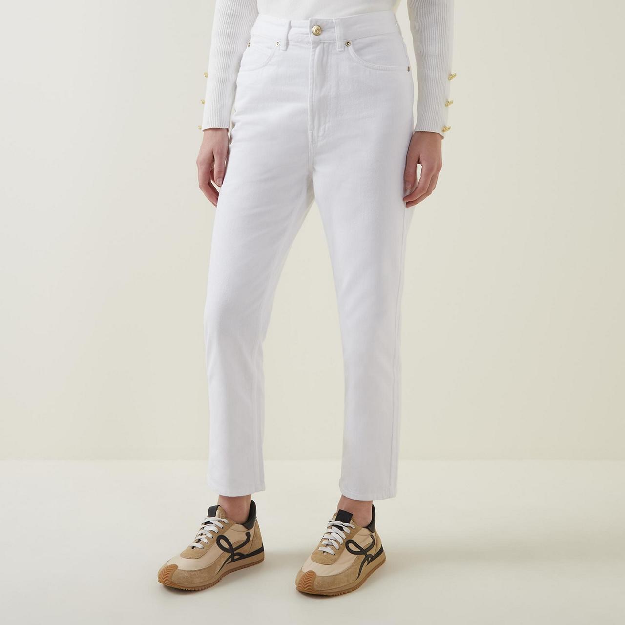 Barbour jeans womens white online