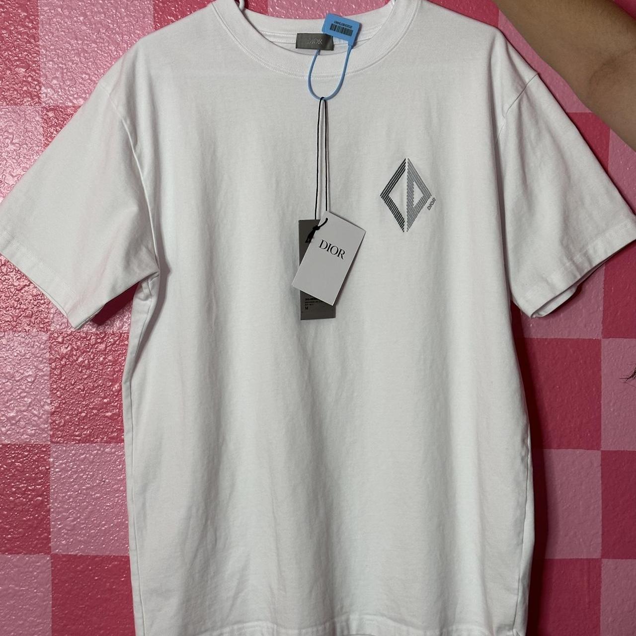 Dior Diamond T Shirt size Medium Brand new with | Depop