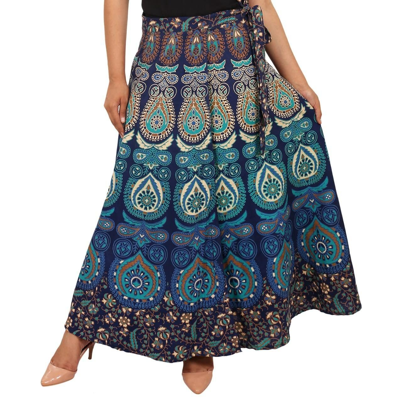 Boho Skirt wrap skirt Boho Maxi skirts Mandala maxi... - Depop