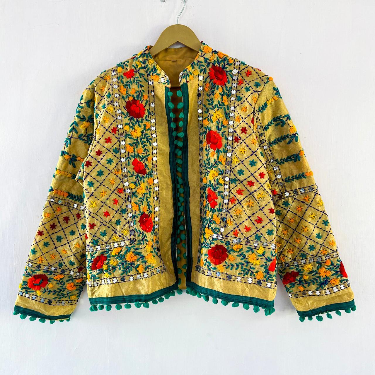 Indian Jacket Women coat Bohemian Jacket Traditional... - Depop