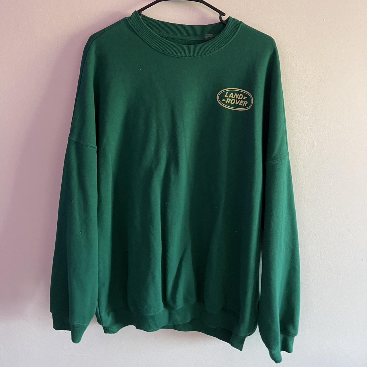 Pacsun Land Rover Crewneck in Green *No longer sold... Depop