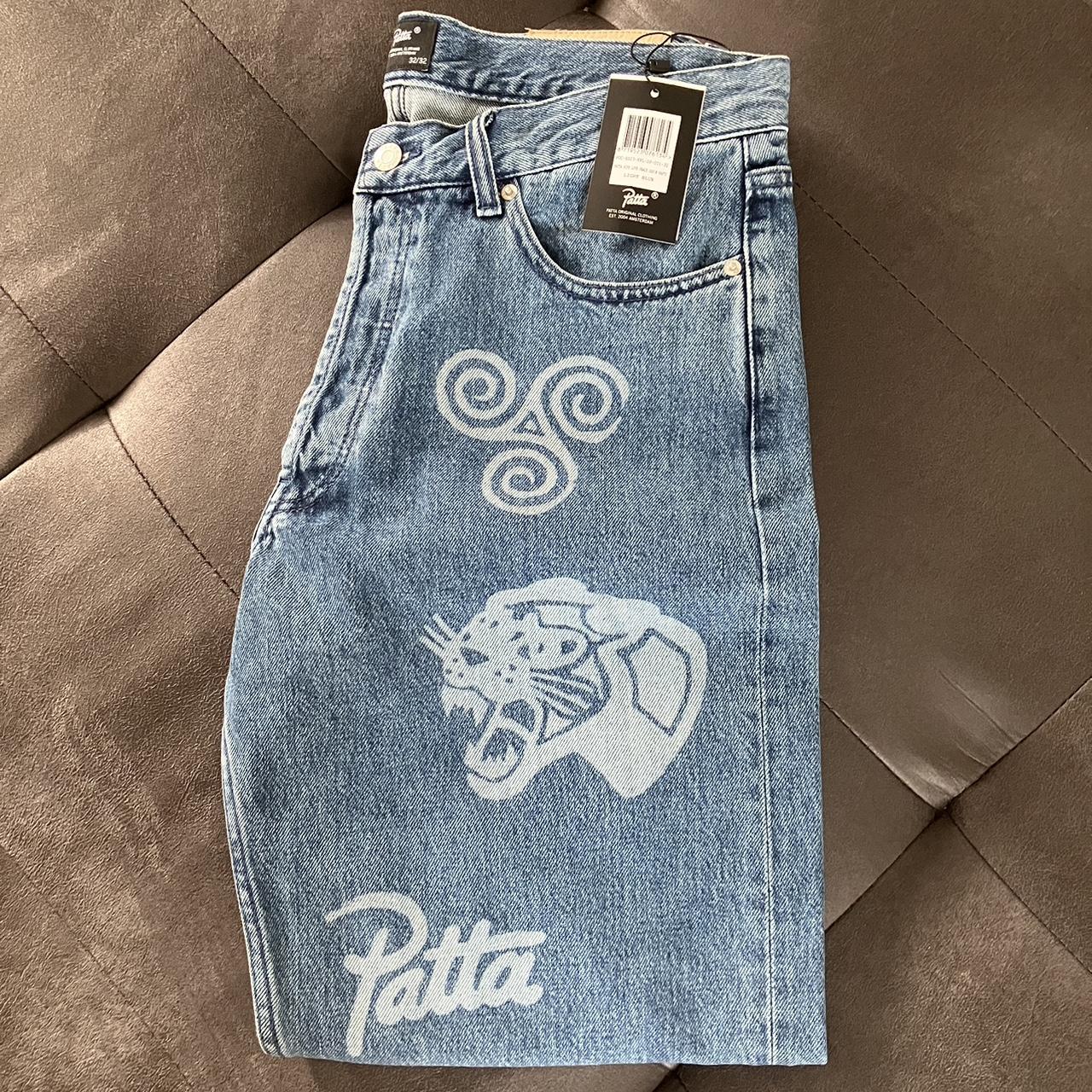patta purple denim