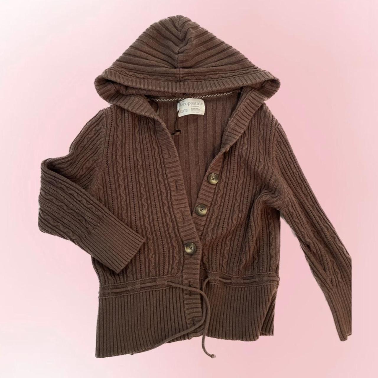 women’s aeropostale sweater cardigan XL fits more... Depop