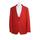 Tazio men's preloved red chic party bright tailored jackets