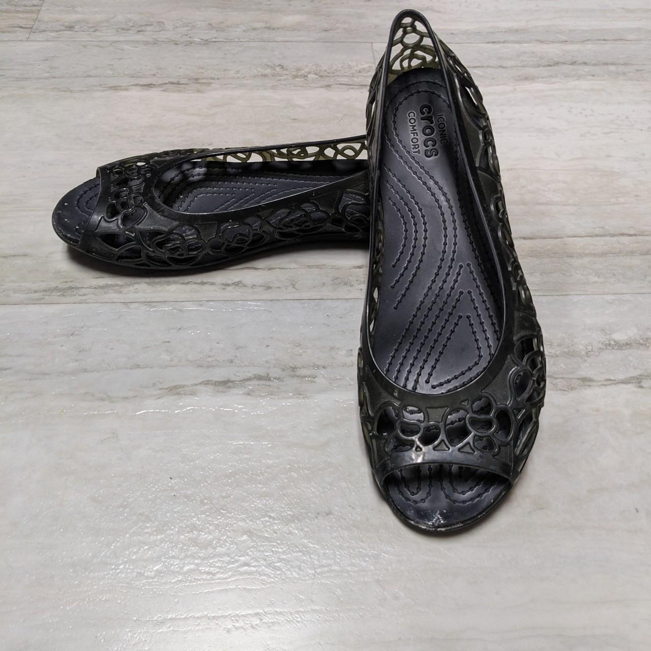 Ballet Flats Womens Crocs Isabella Jelly Ii Flats Ballet Flats