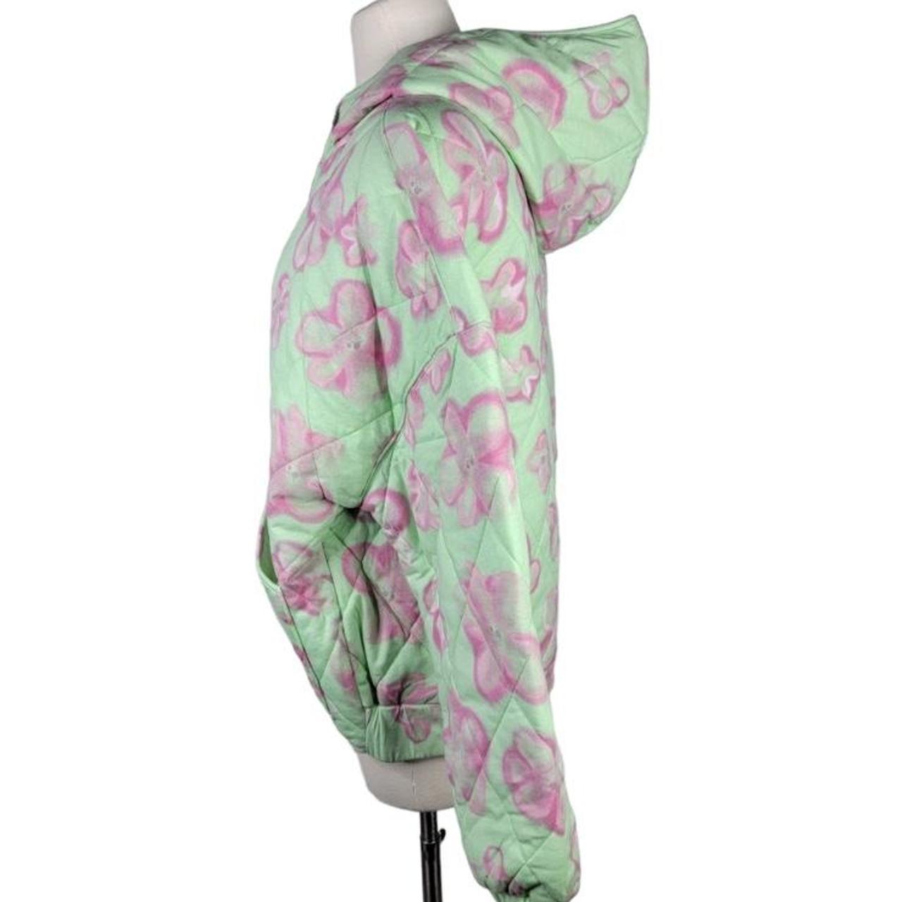 Wild Fable Women's Green and Pink Jacket (2)