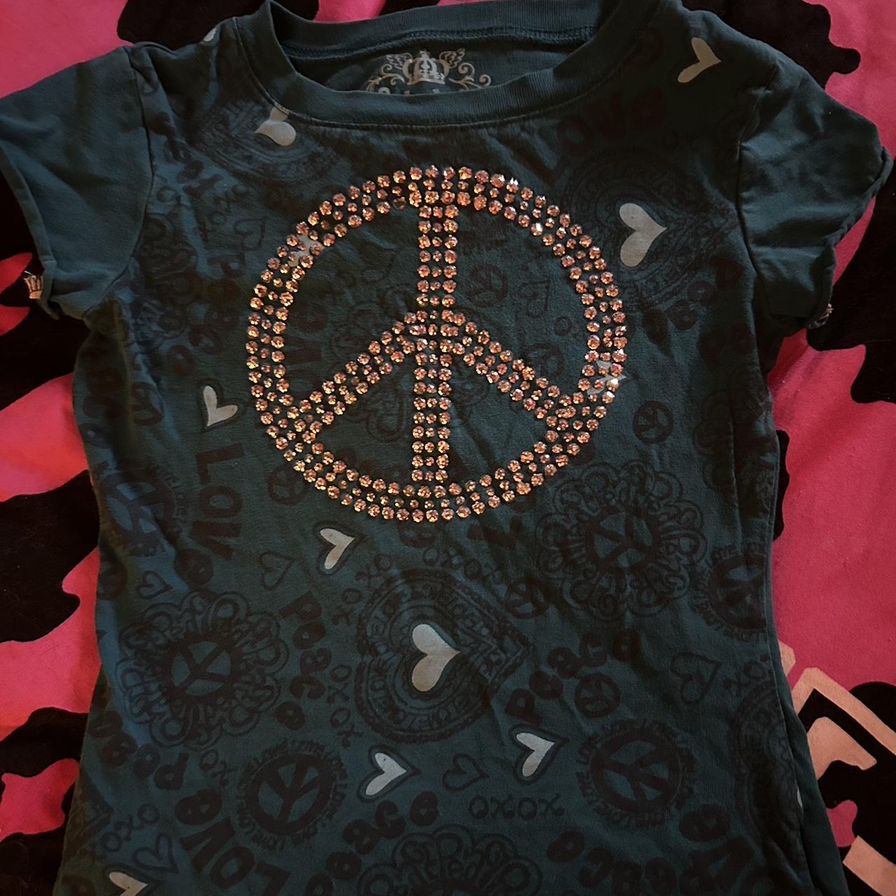 La conduct fitted teal baby tee with | Depop