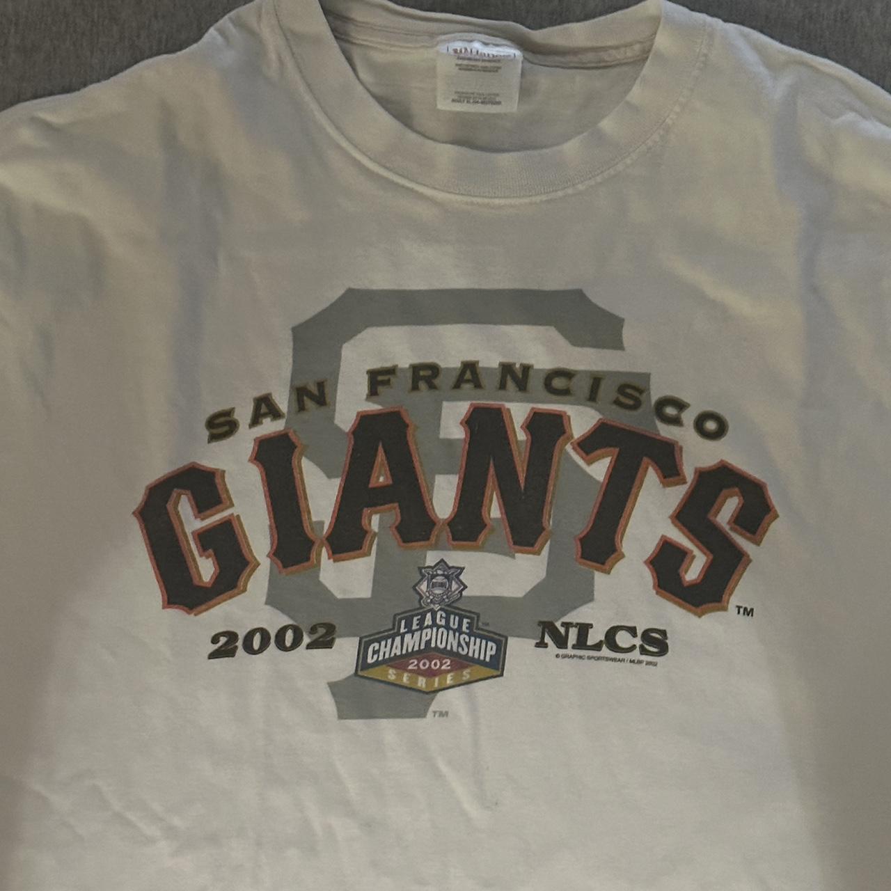 2002 SAN FRANCISCO GIANTS LEAGUE CHAMPIONS GRAPHIC TEE XL