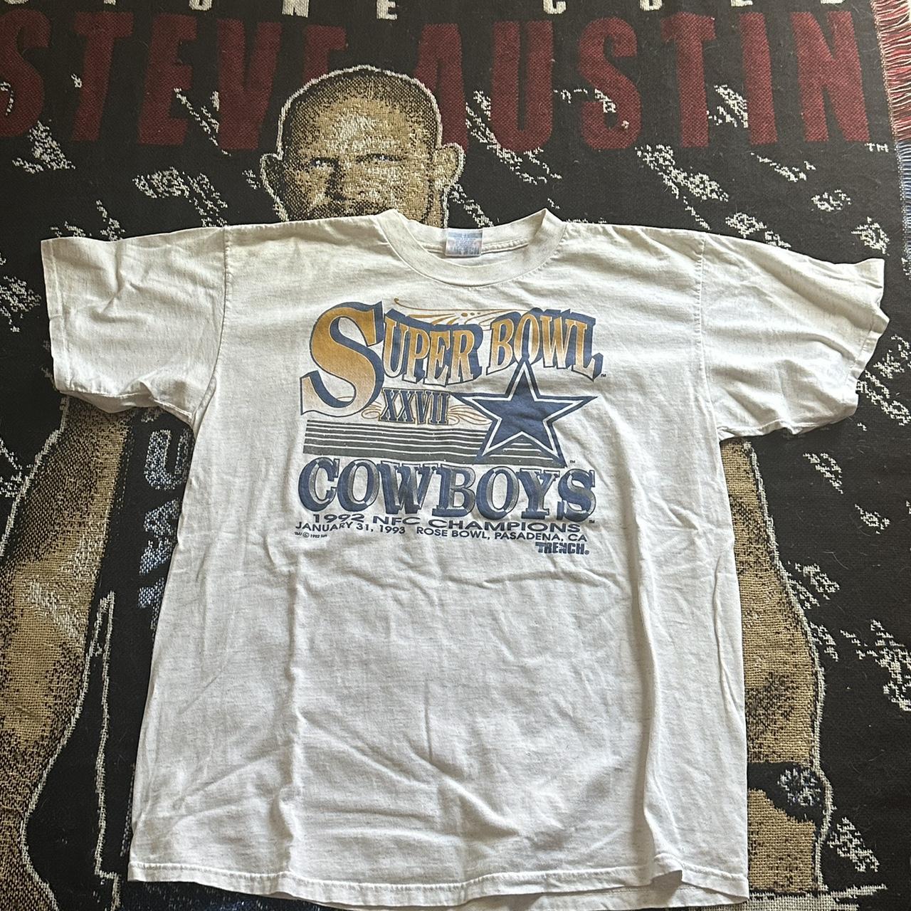 Dallas Cowboys World Champions T-Shirt Super Bowl - Depop