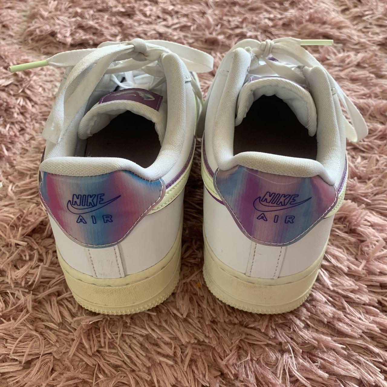 nike holographic air force ones