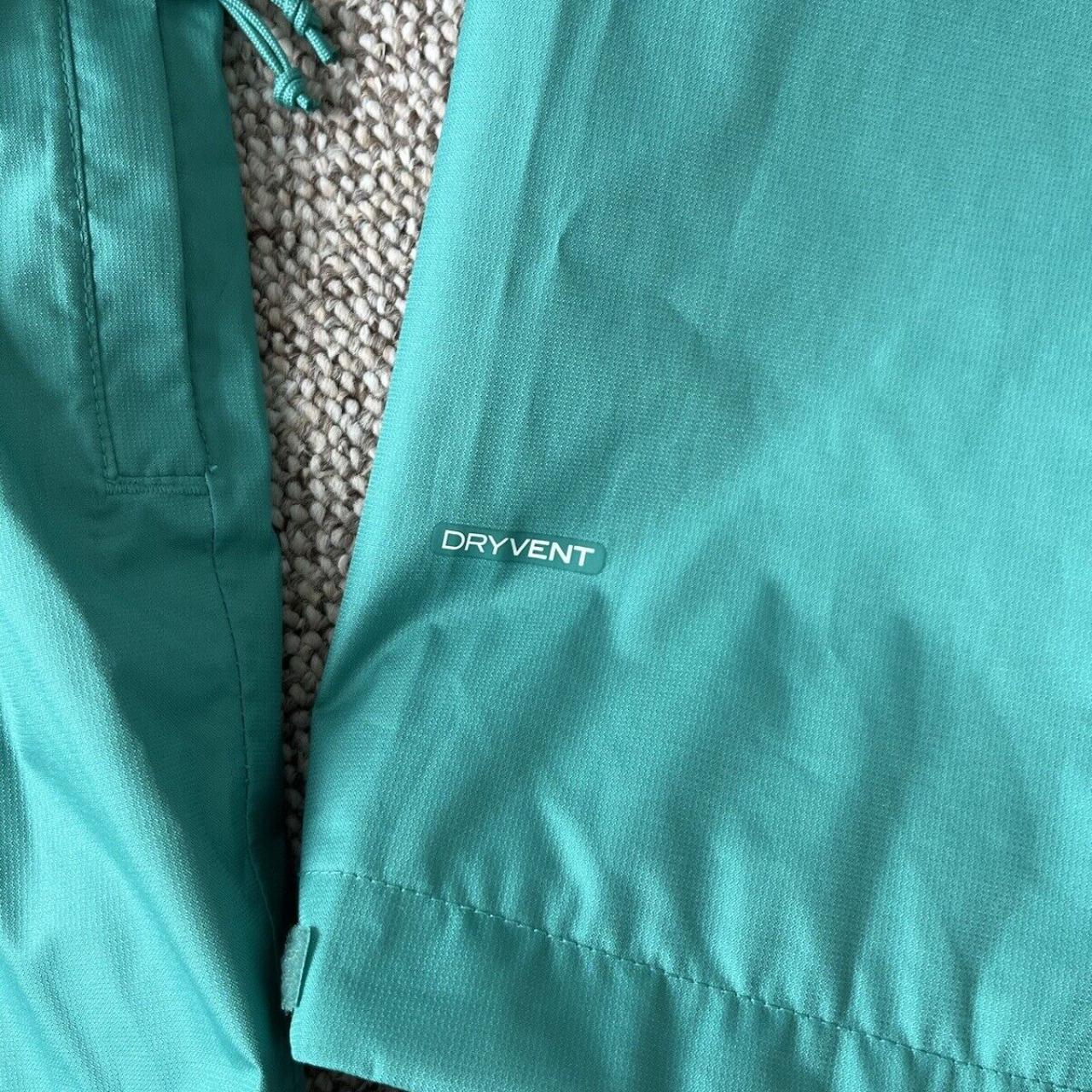 The North Face Mens Tetsu Hooded Rain Jacket Green... - Depop