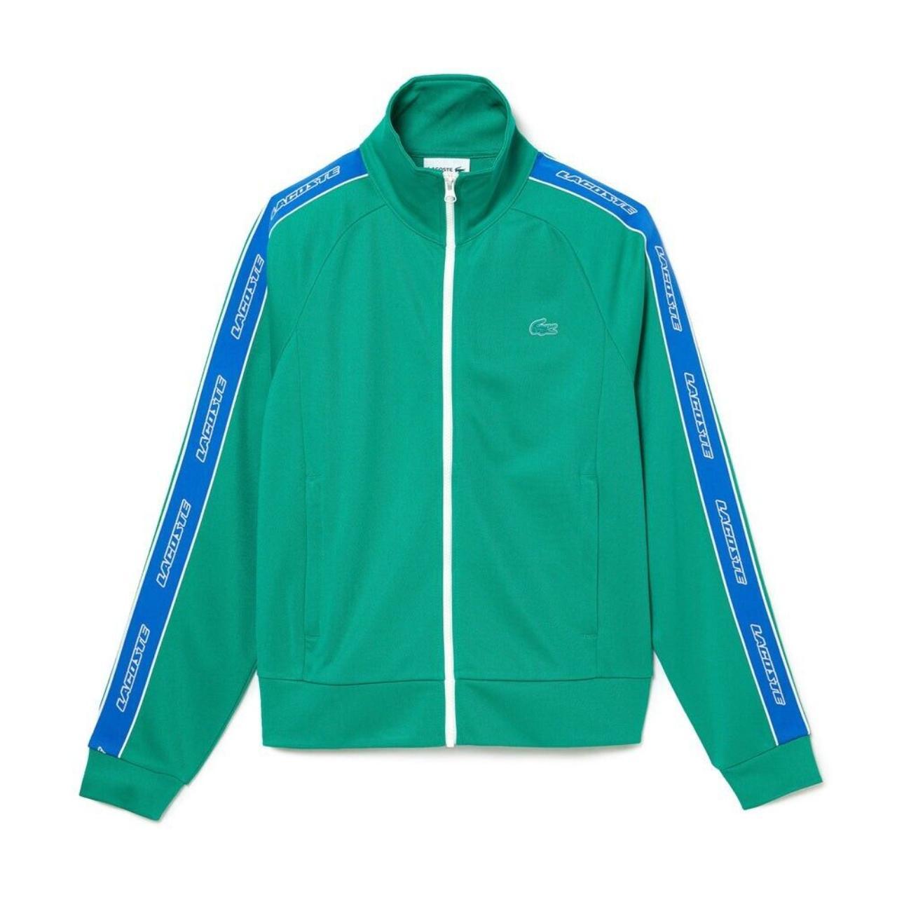 Lacoste Full Zip Tracktop Heritage Contrast Bands...