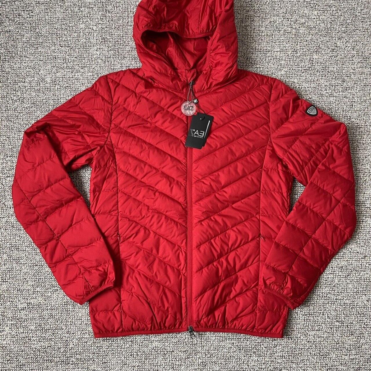 Armani 2024 red jacket