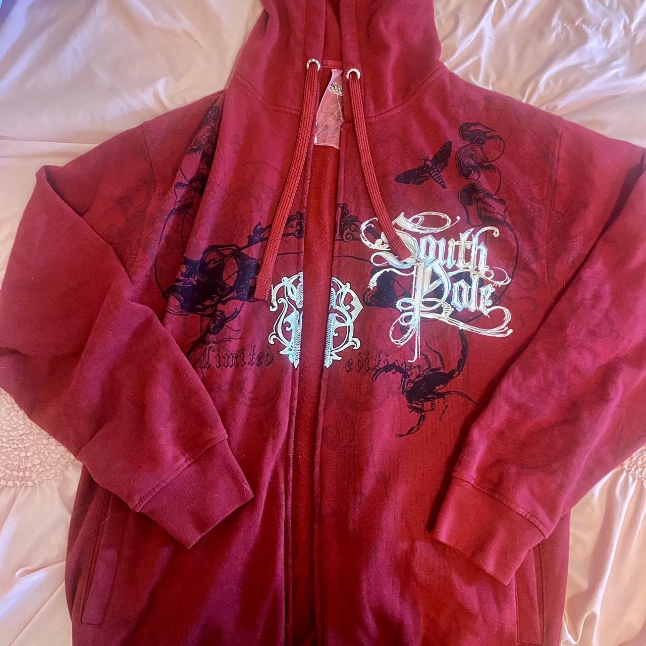 South Pole vintage and rare maroon/red jacket!! Has... - Depop