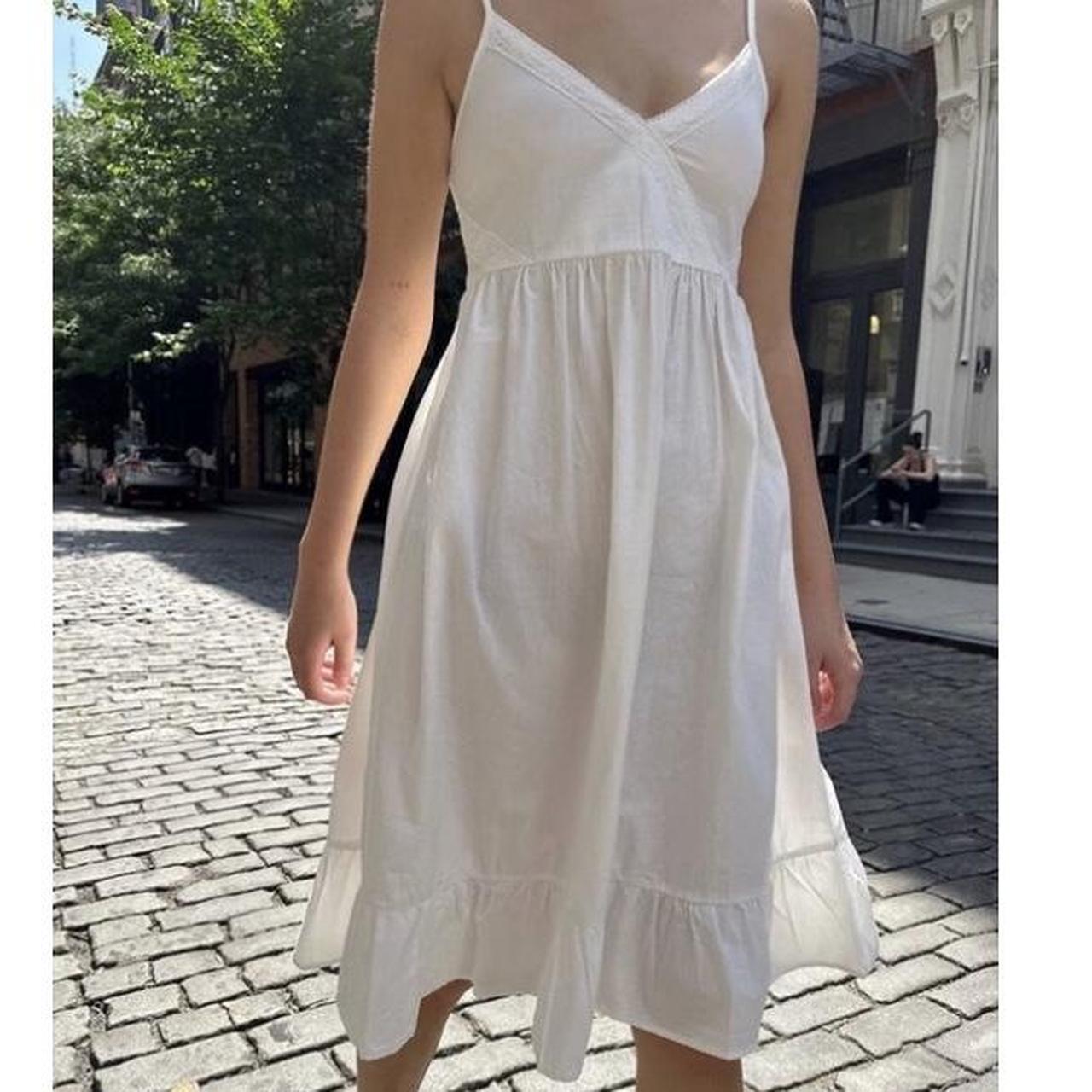 Brandy melville white dress hotsell