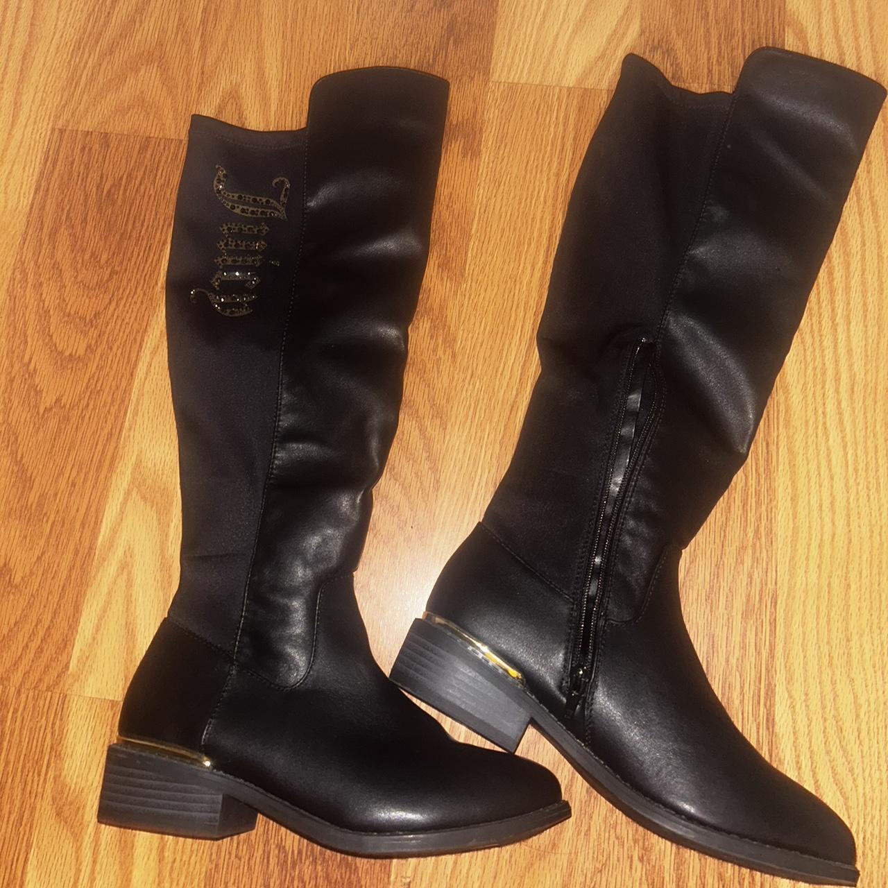 Ladies knee high boots size outlet 6