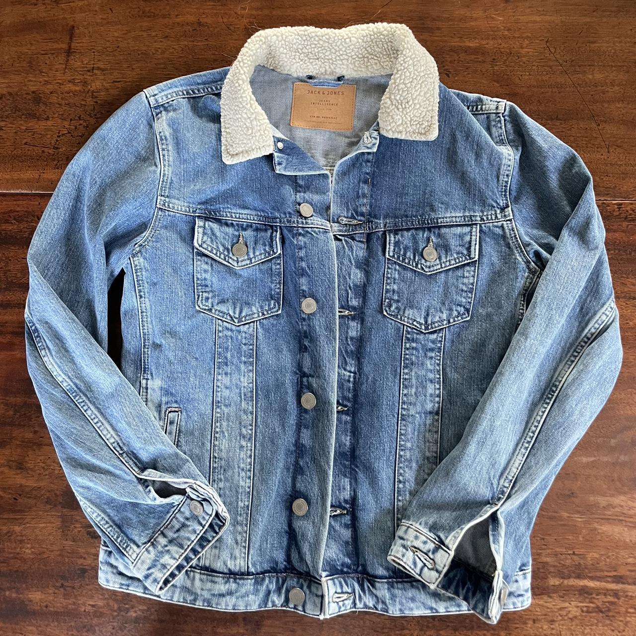 Jack and jones vintage denim outlet jacket