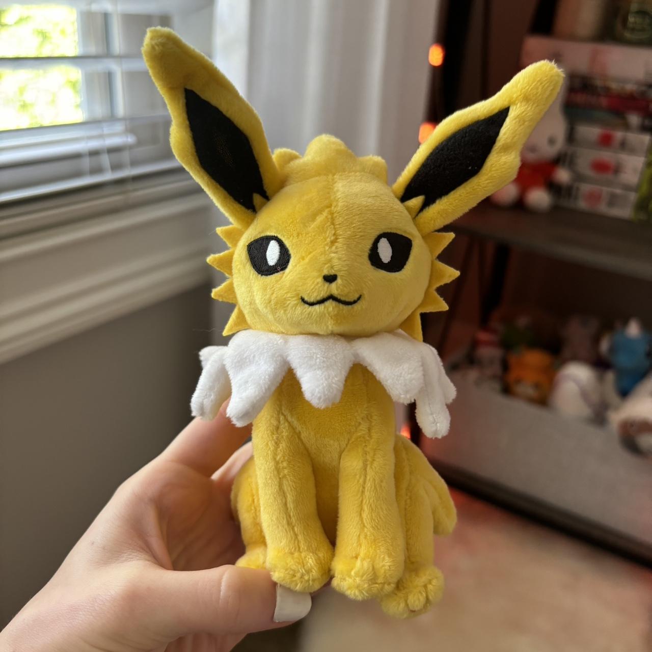 jolteon plushie from the pokemon center in japan.... - Depop