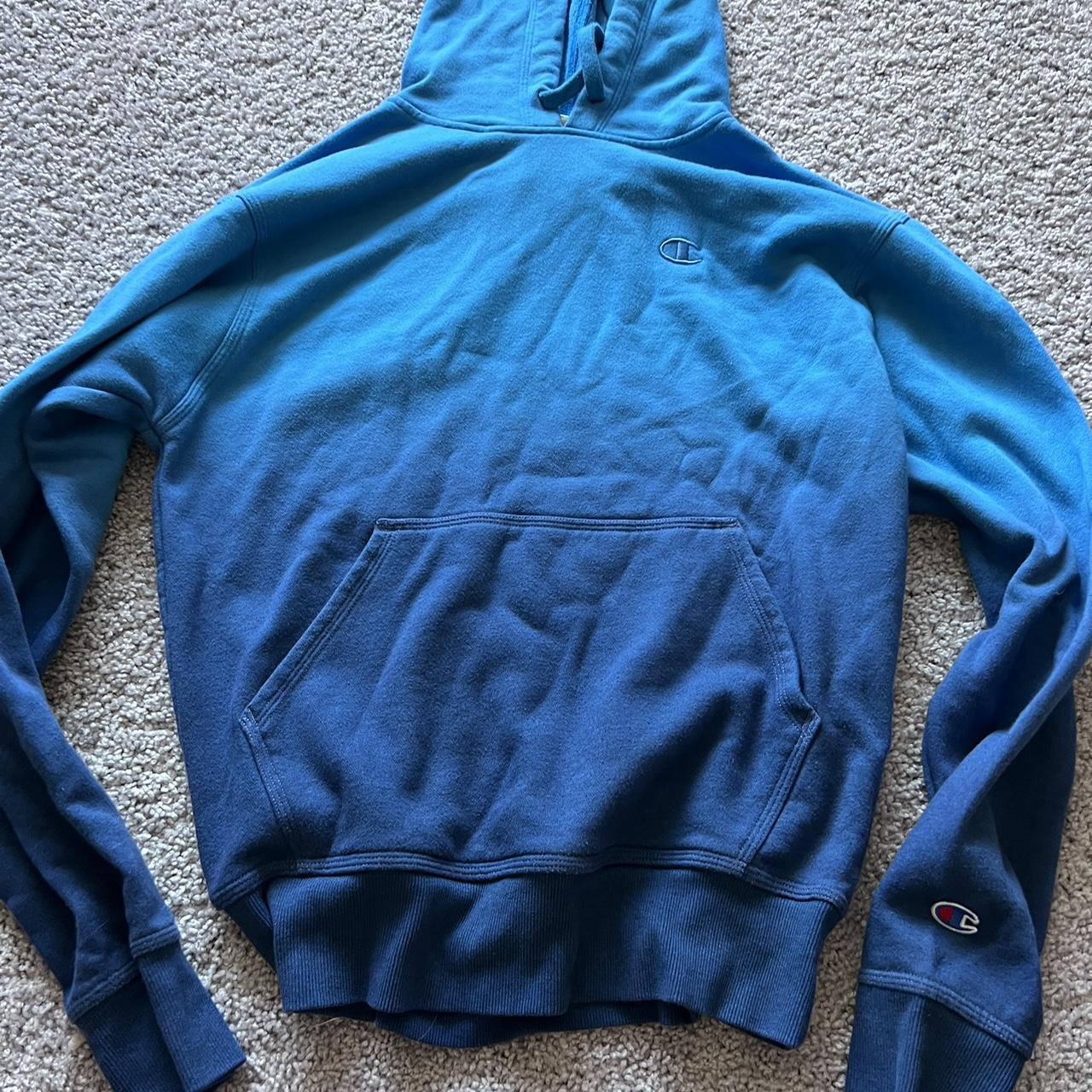 Men s Champion Blue ombre hoodie