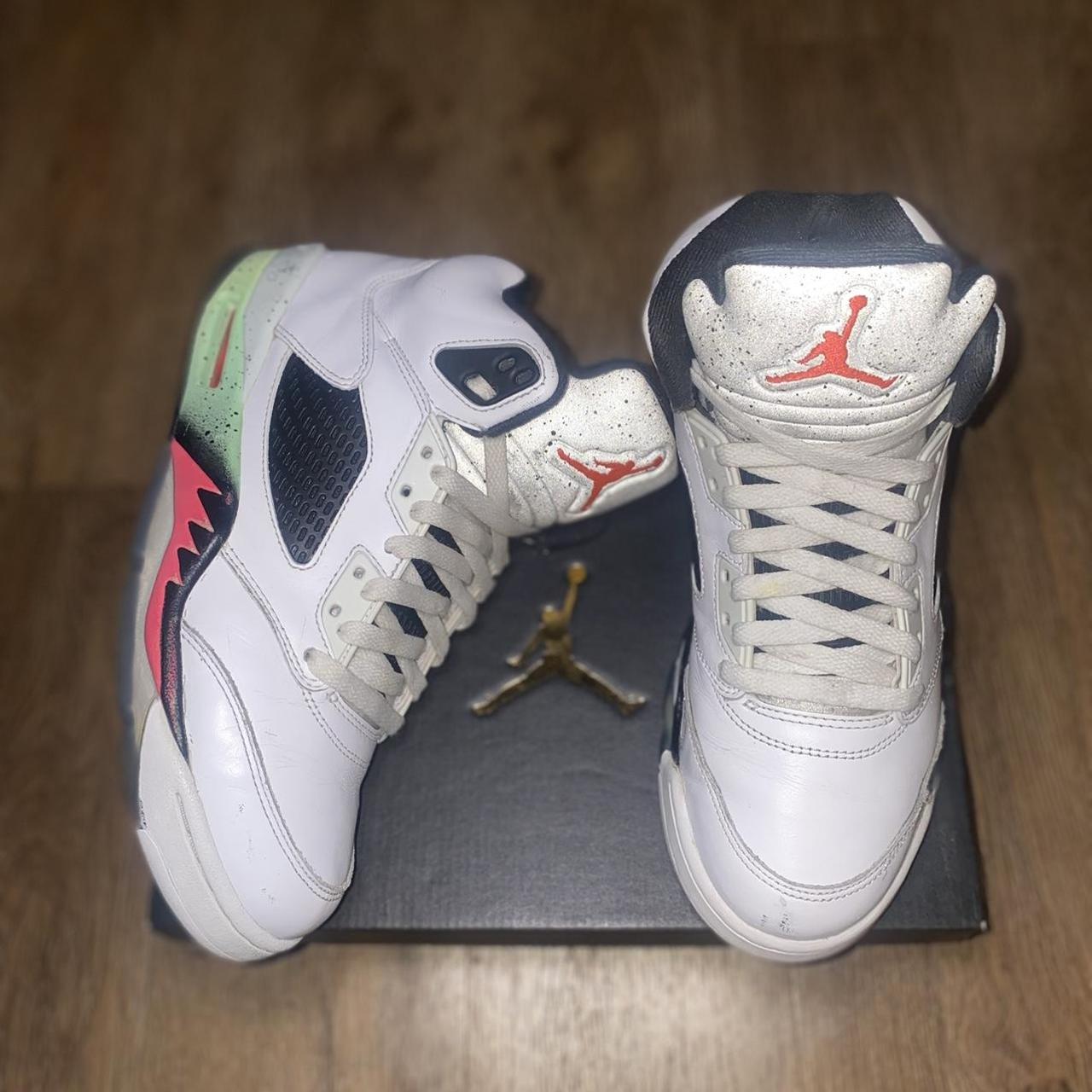 jordan 5s poison green