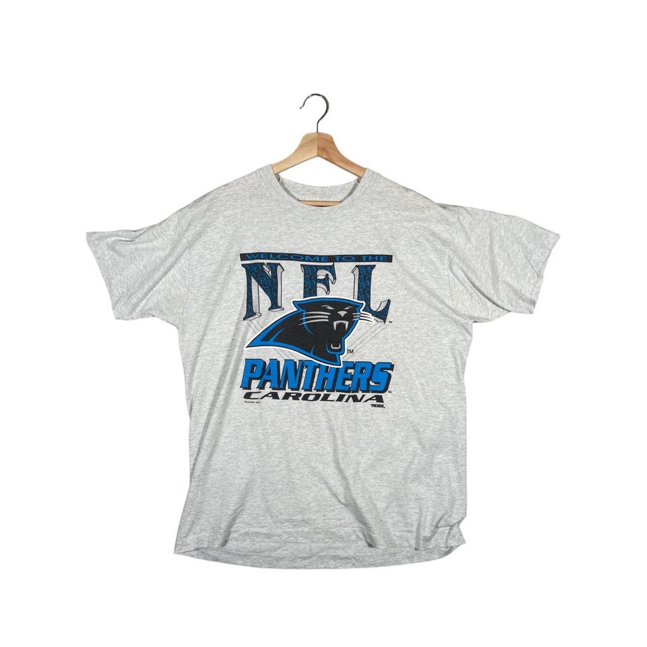 Carolina Panthers T-shirt SZ L Please see photos - Depop