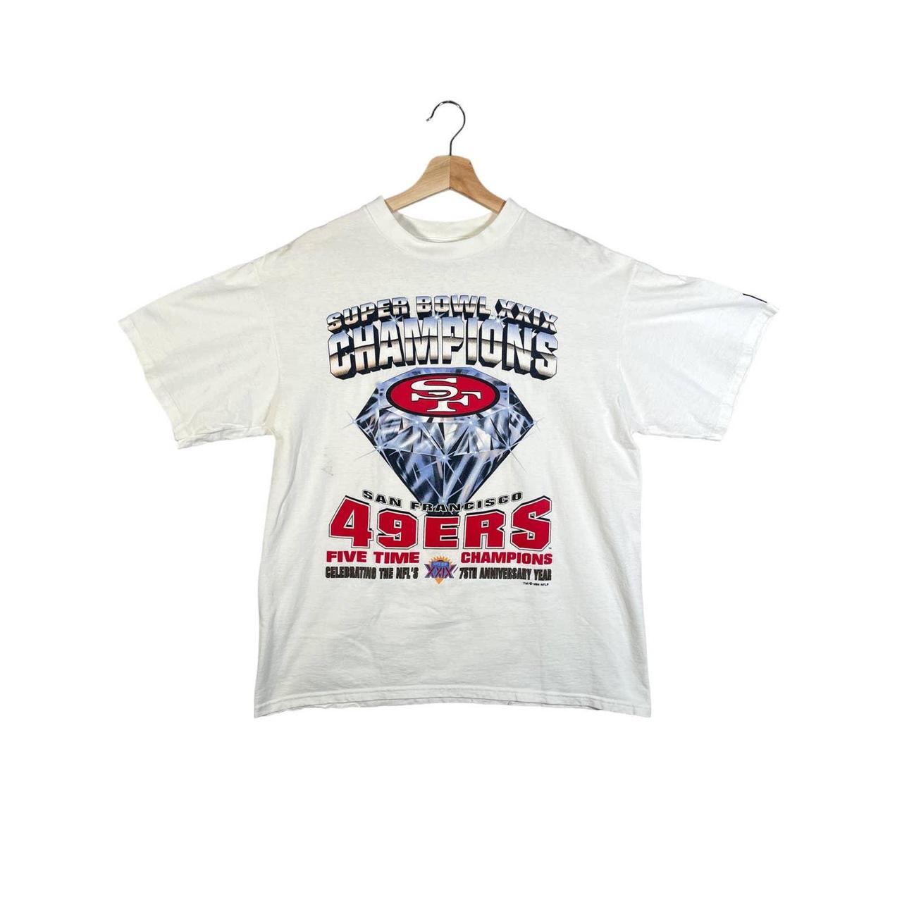 Champion, Shirts, Vintage San Francisco 49ers Super Bowl Champions Tee