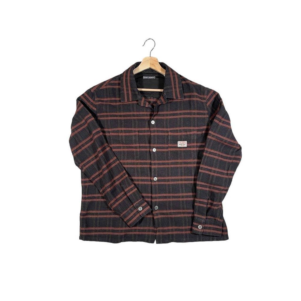 Stussy x OUR LEGACY Check Shirt Red-