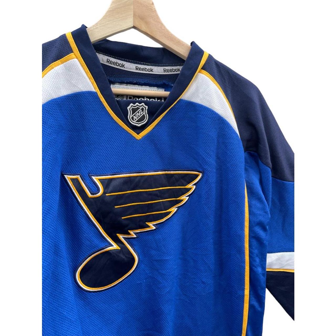 Vintage Reebok NHL St Louis Blues Long Sleeve T - Depop