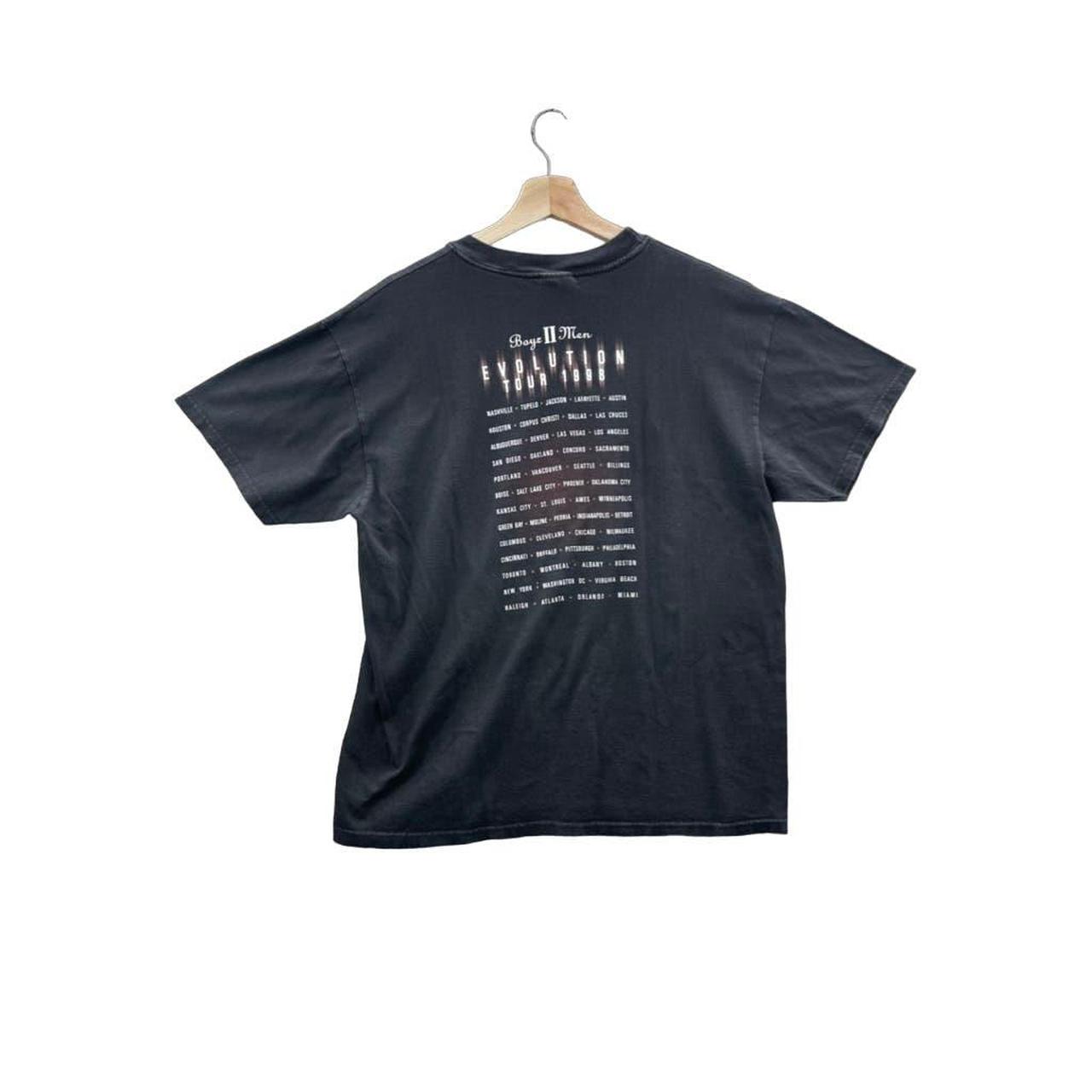 Hanes boyz Ⅱ men / 90's vintage Tシャツ Vintage 90s Boyz II Men Long Sleeve T Shirt Ft. Babyface