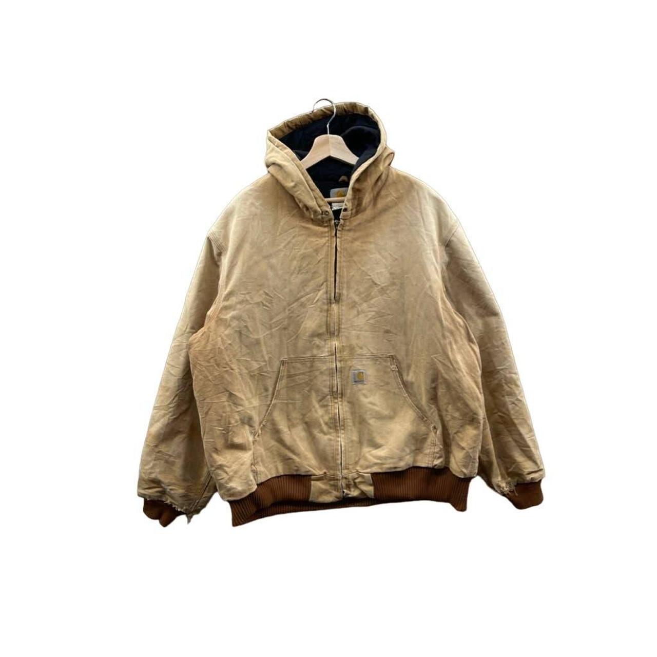 Light tan shop carhartt jacket