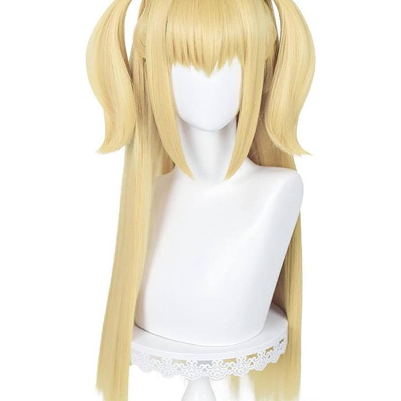 misa amane wig cosplay blonde wig pigtails anime... - Depop