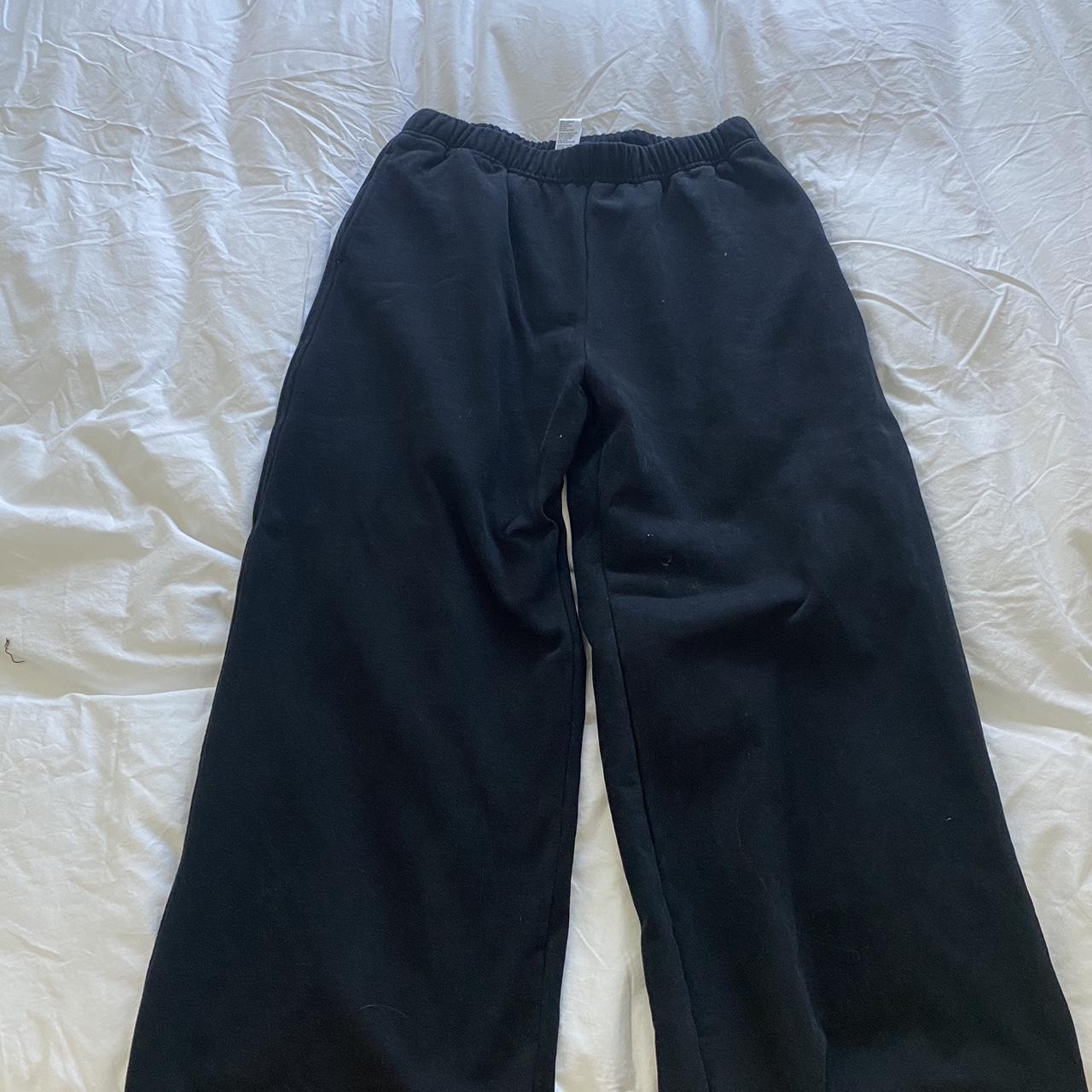 Good American fleece pants - Depop