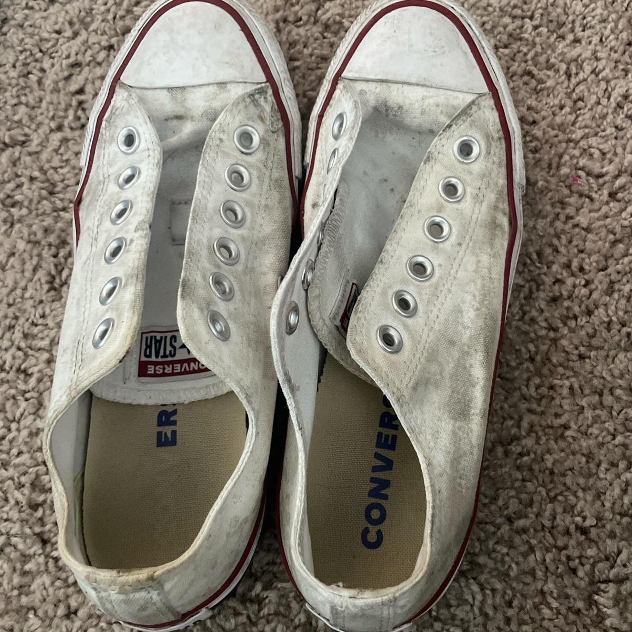 White converse size 2.5 Clearance