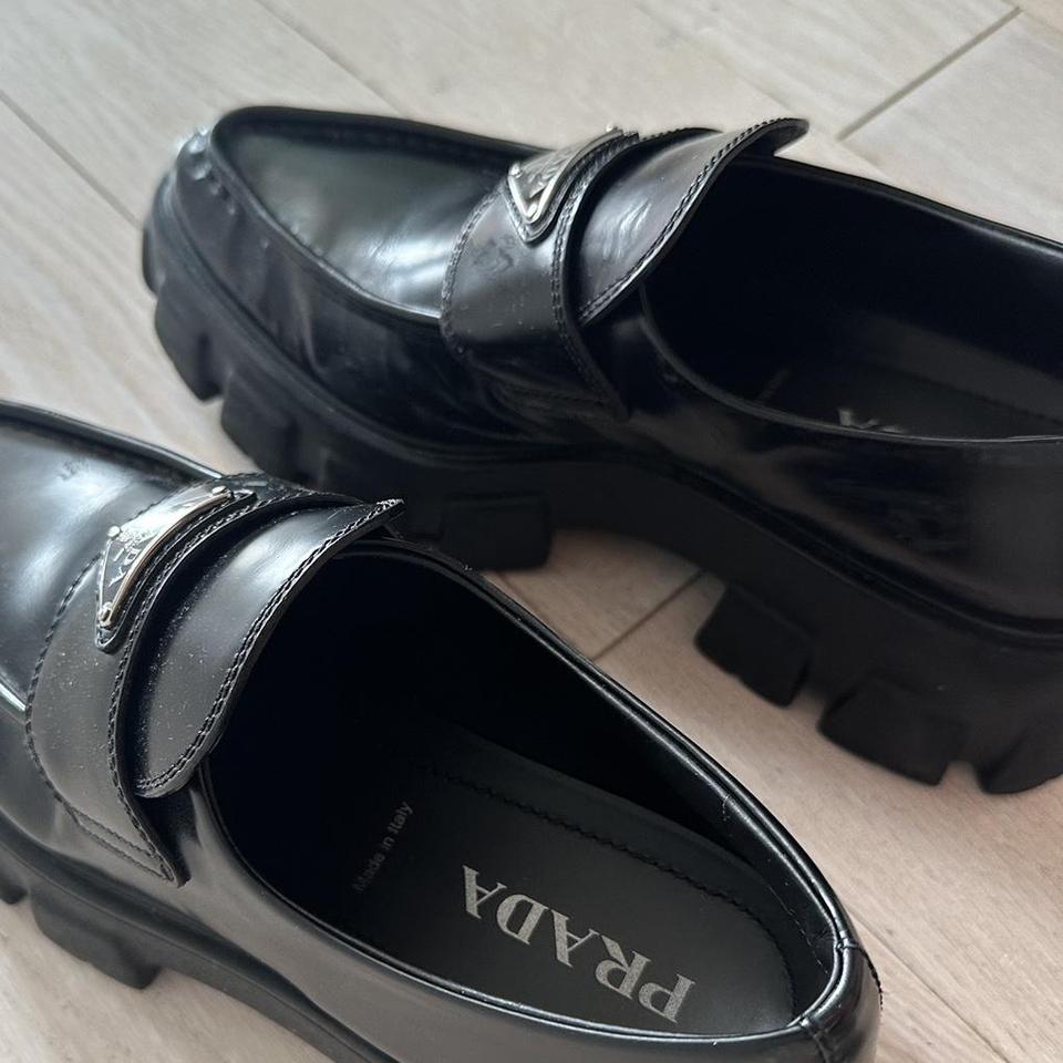 割引クーポン Archive Prada ドレス/ビジネス Two Loafer Pointed Tone