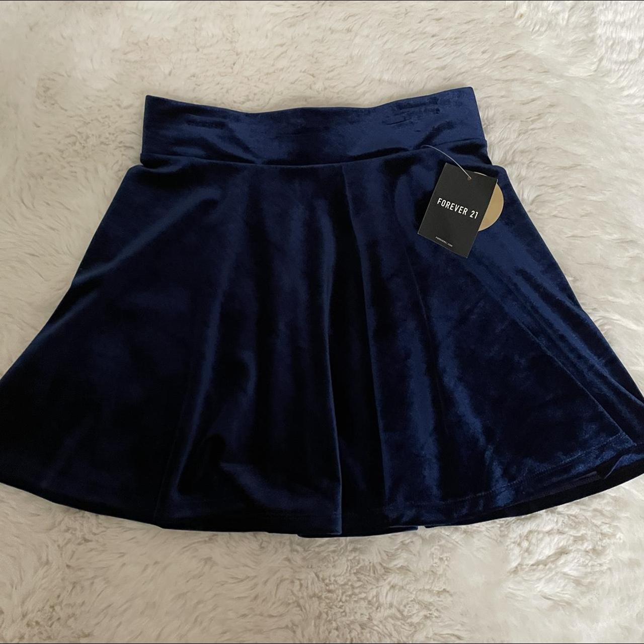 Blue velvet 2025 skirt forever 21