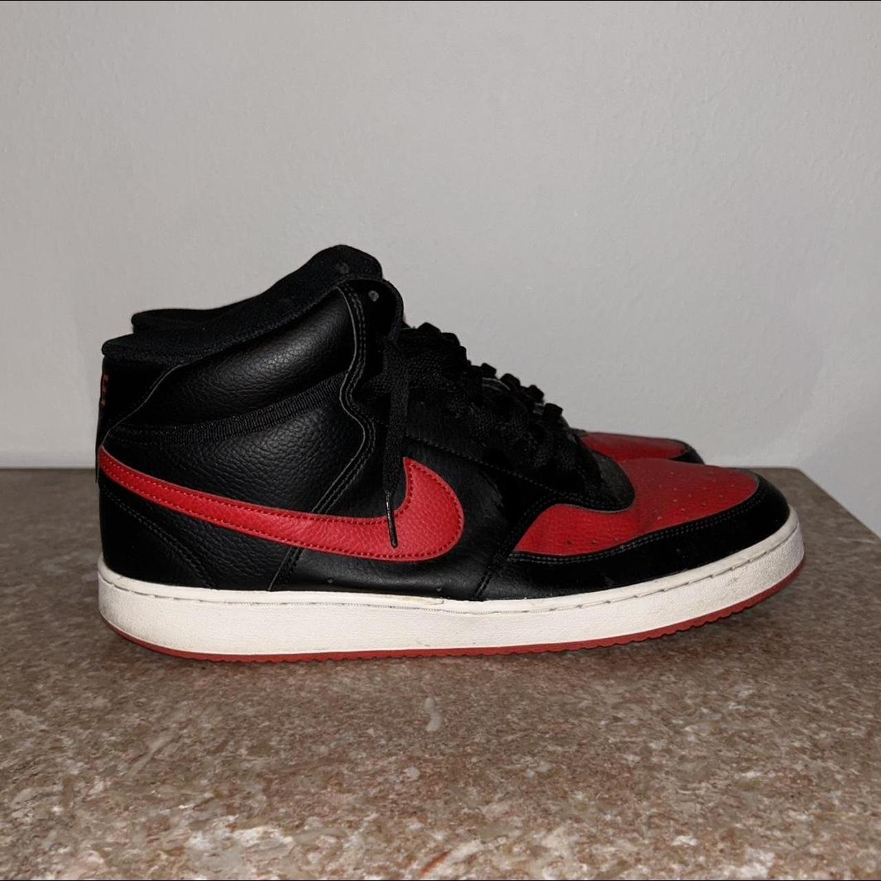 nike court vision mid bred
