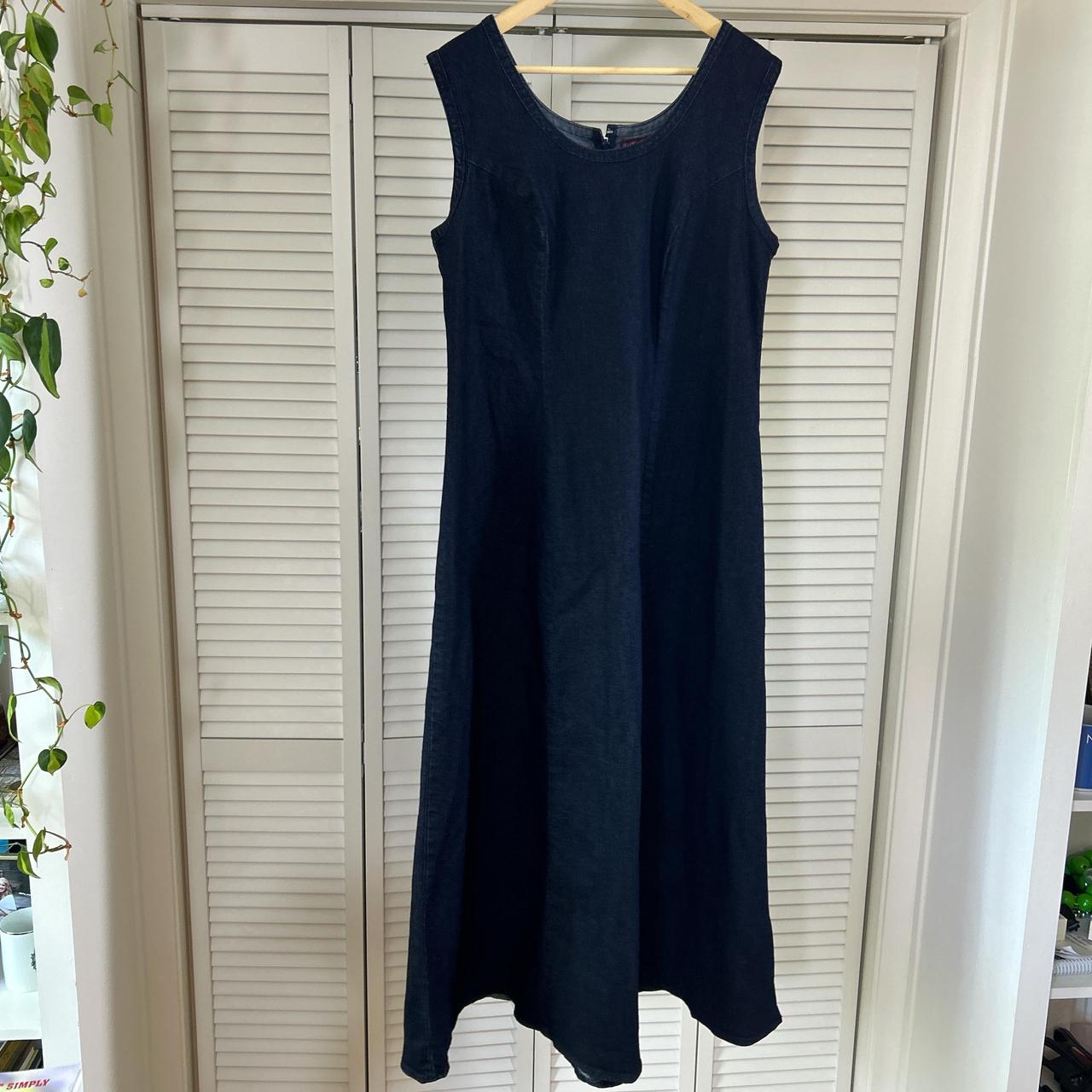 Dark Wash Denim Jessica London dress Women s. Depop