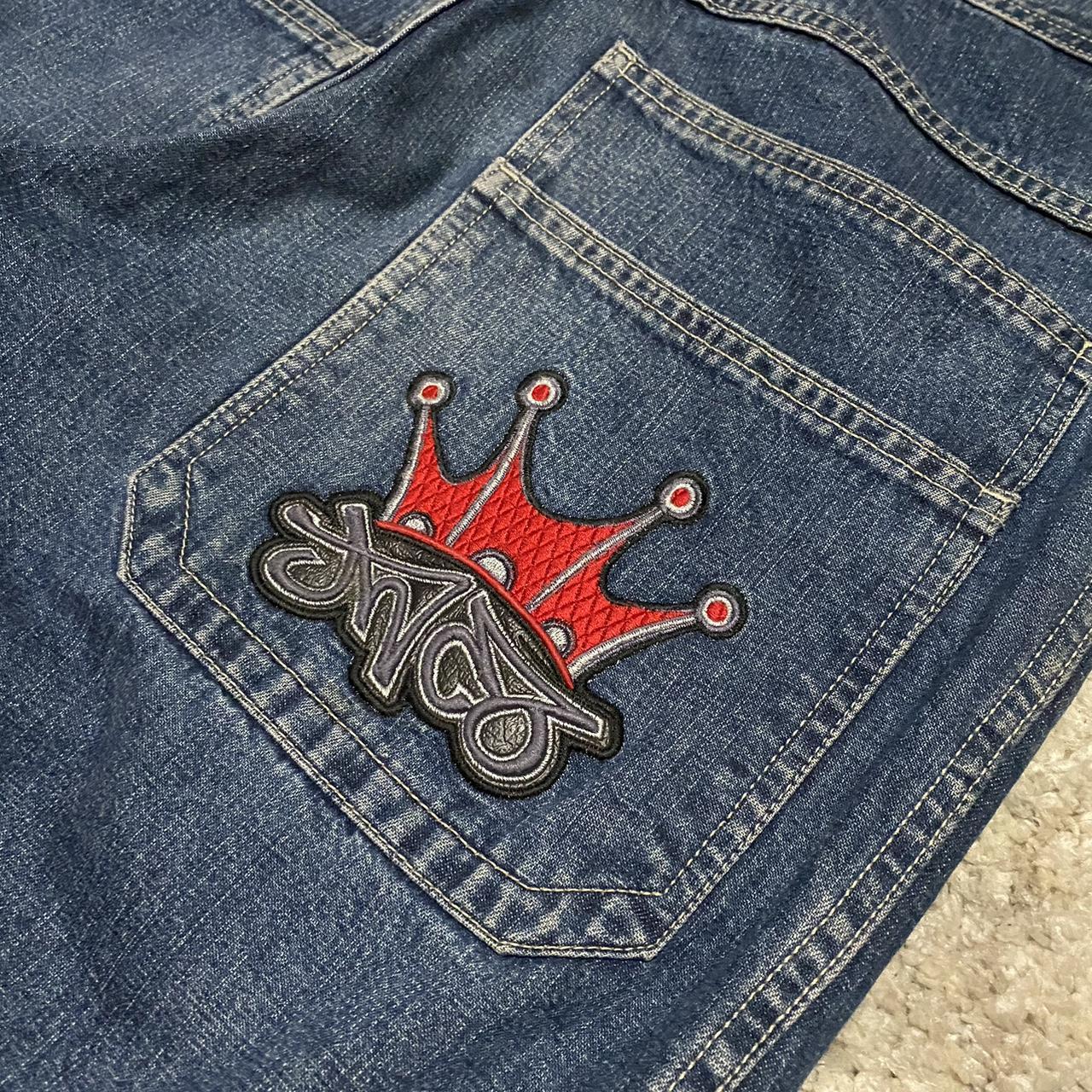 90s JNCO Tribal Crowns quad pocket jeans > tagged | Depop