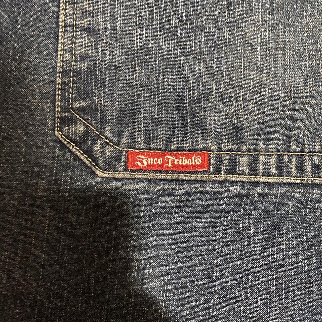 90s JNCO Tribal Crowns quad pocket jeans > tagged | Depop