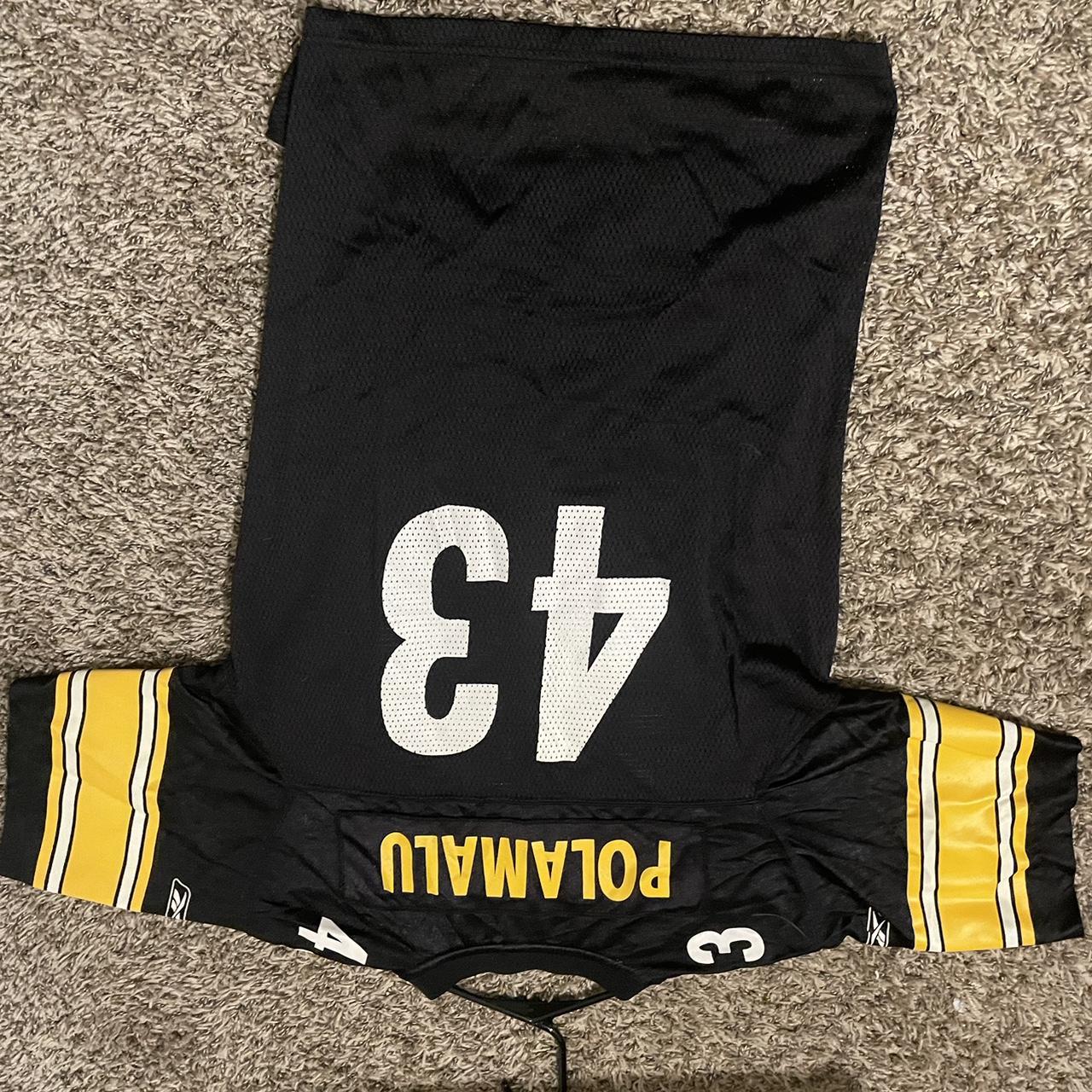 Troy Polamalu Pittsburgh Steelers Youth Jersey by - Depop