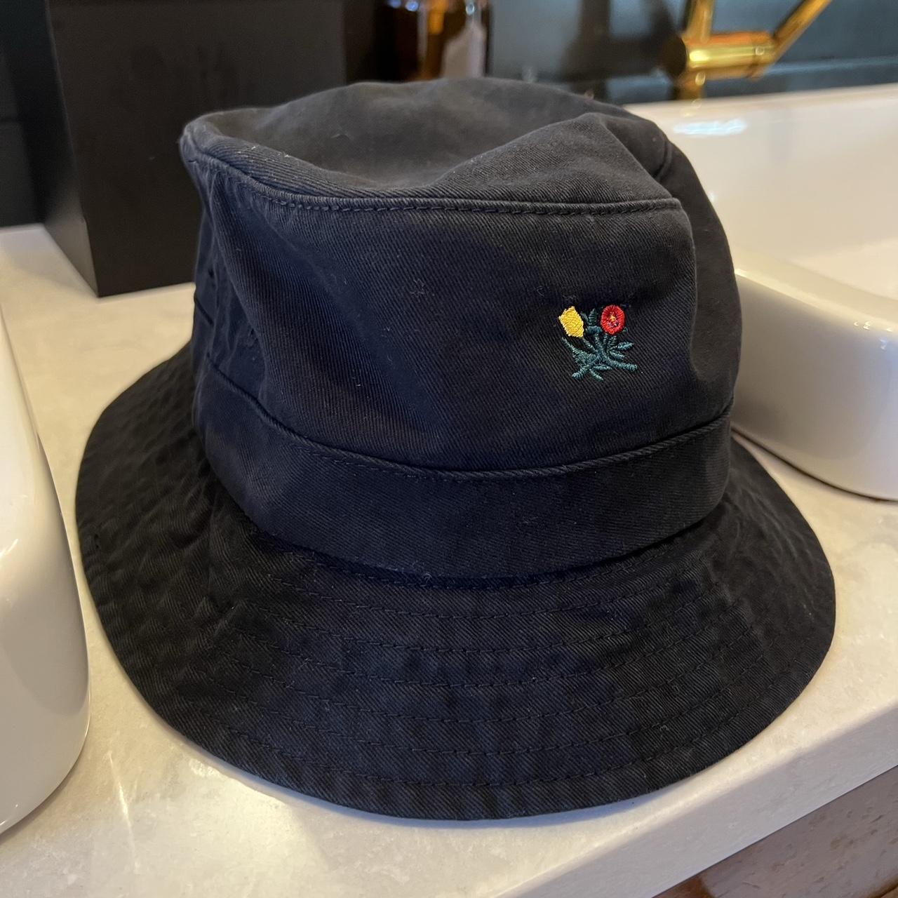 Aime Leon Dore Brushed Crest Black Bucket Hat