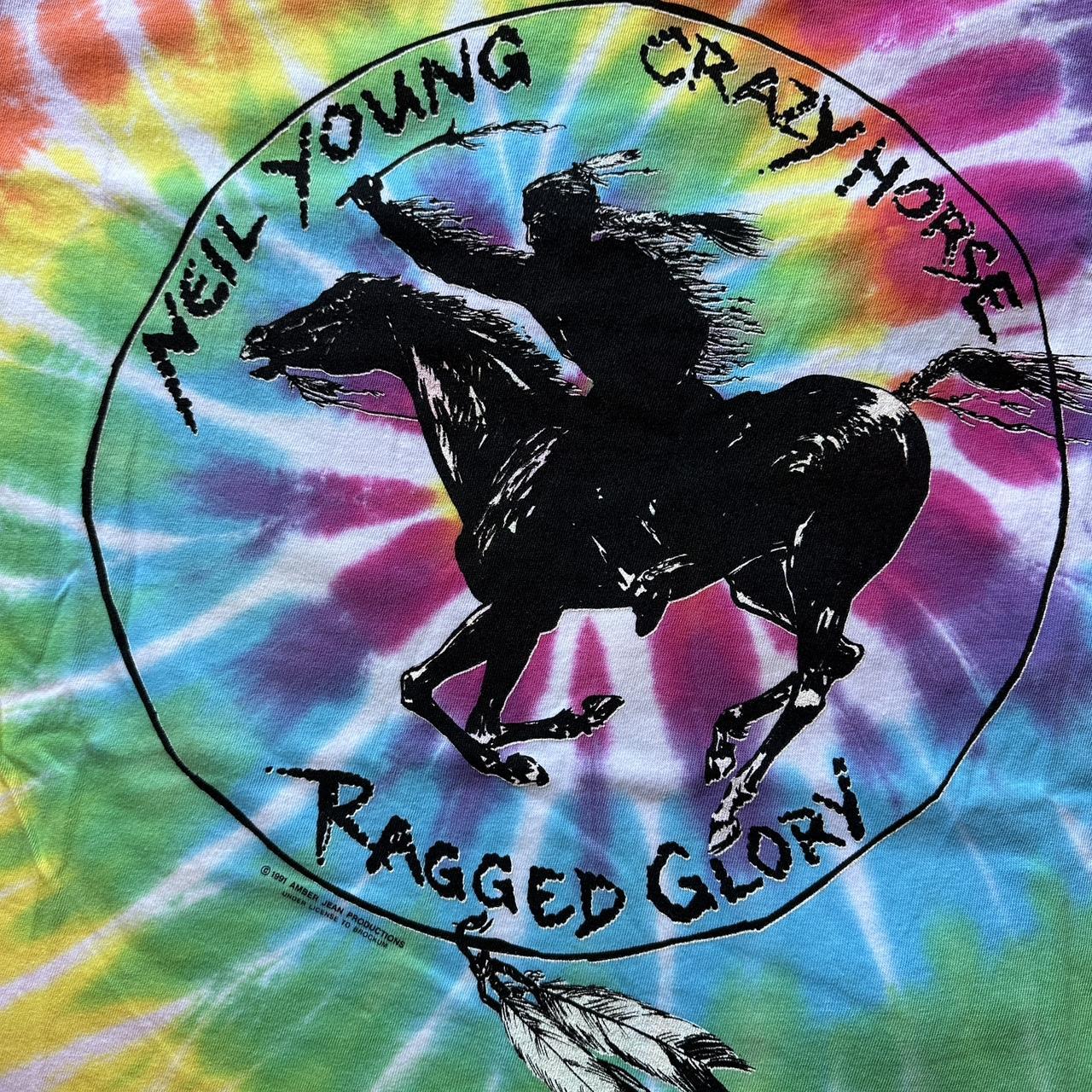 Neil Young Crazy Horse Ragged Glory Tie Dye