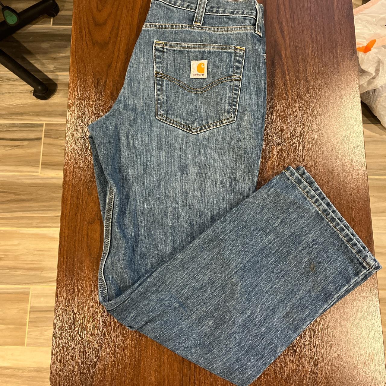 Men’s Carhartt relaxed fit 32X30 jeans - Depop